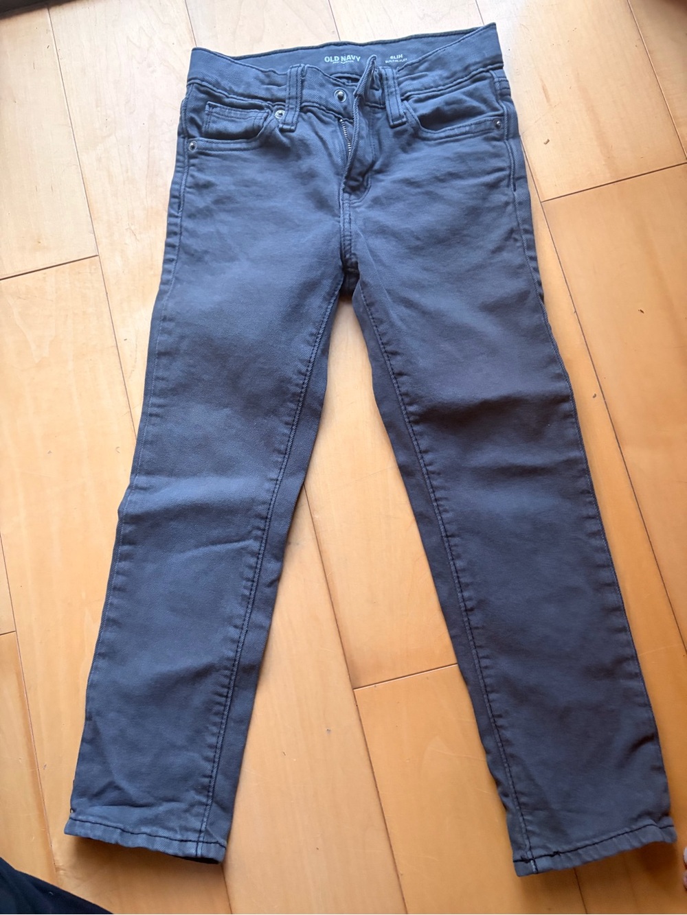 Old Navy Kids Charcoal Gray Slim Jeans